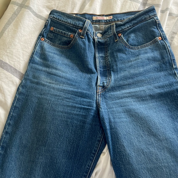 LEVIS ribcage straight jeans - Picture 2 of 3